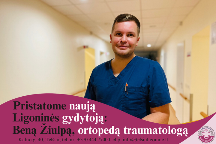 Benas Žiulpa, ortopedas traumatologas