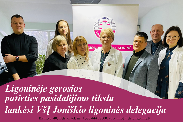 VšĮ Joniškio ligoninės delegacija