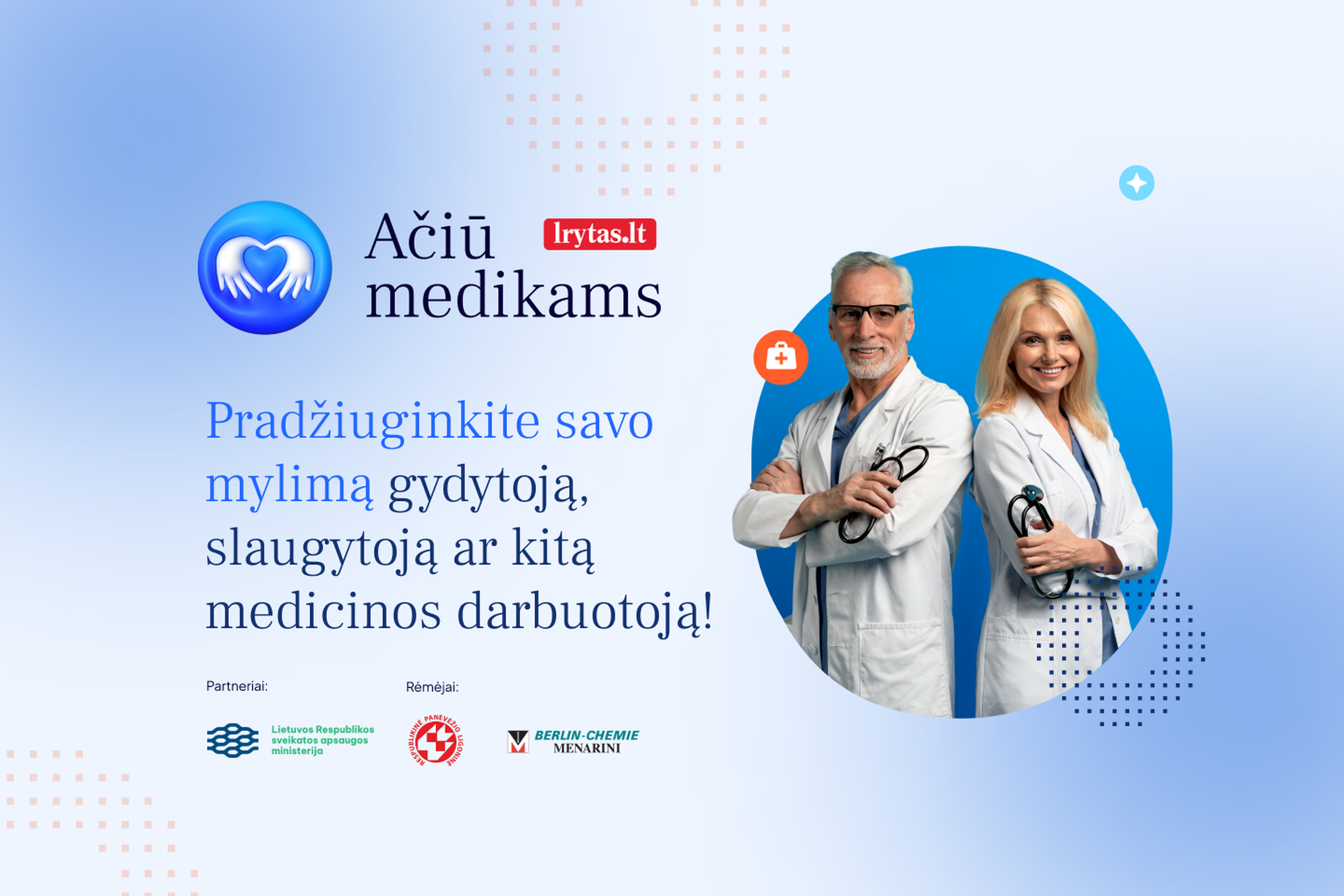 Projektas „Ačiū medikams“