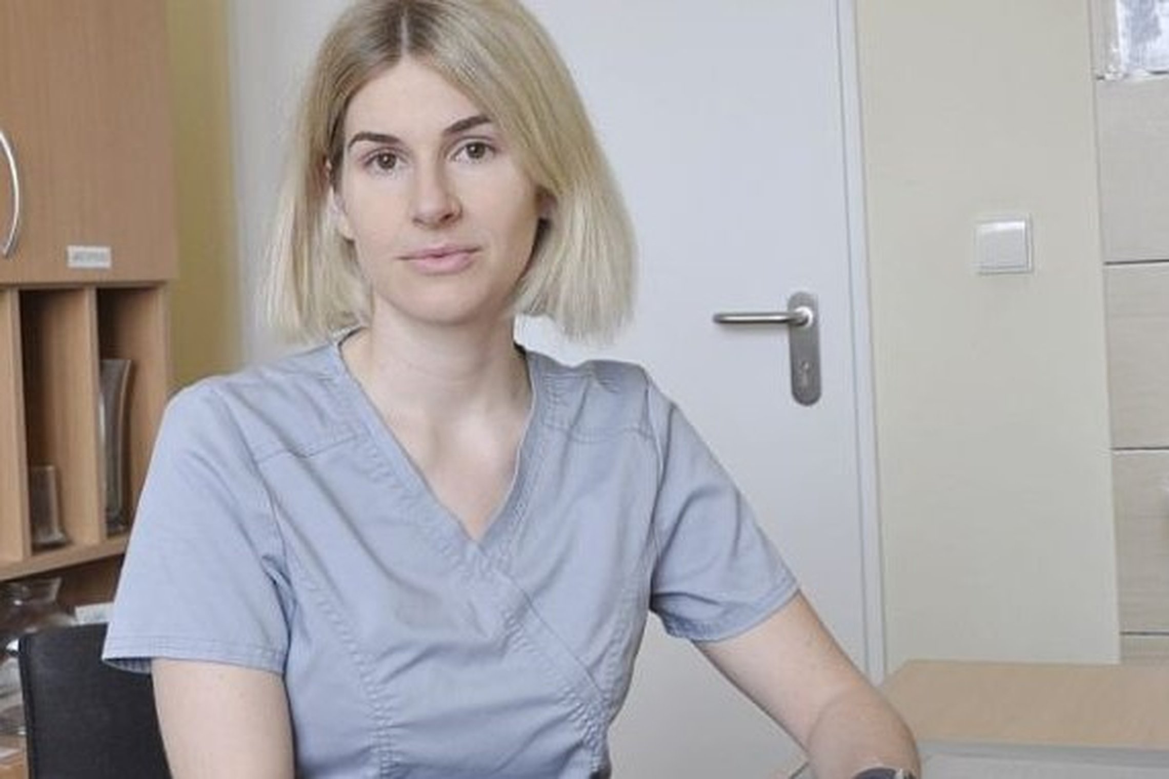Regioninės Telšių ligoninės Vidaus ligų skyriaus gydytoja Ugnė Juškaitė