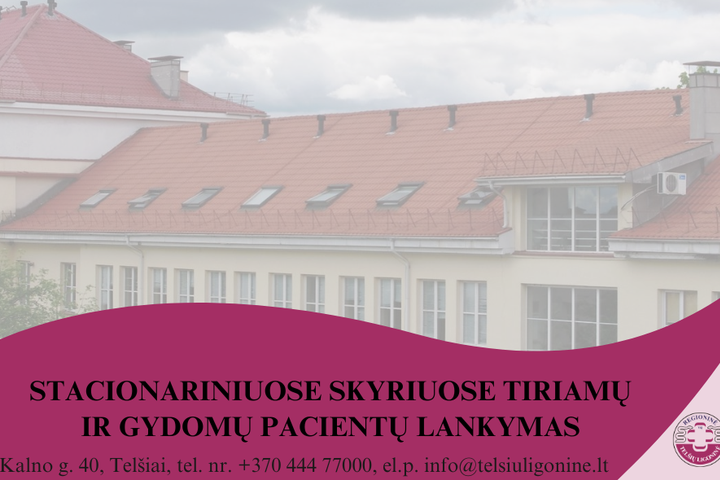 pacientų lankymo tvarka