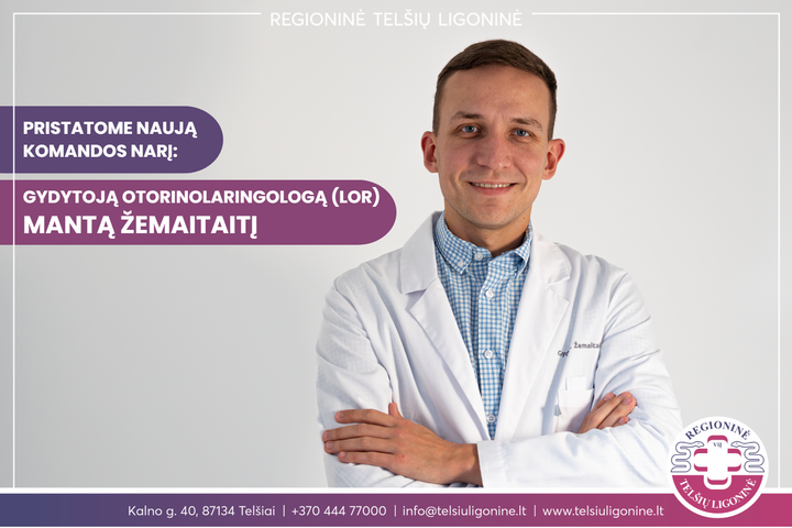 Gydytojas Mantas Žemaitaitis