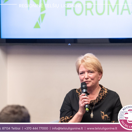 Ligoninės direktorė Jovita Seiliuvienė