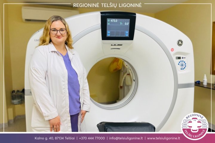 Pristatome naują Ligoninės komandos narę – gydytoją radiologę Korneliją Burbaitę