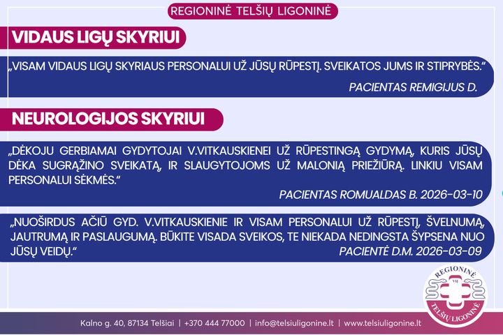 Kviečiame naudotis mūsų atsiliepimų knygomis