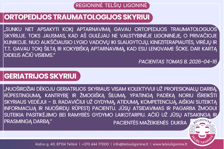 Kviečiame naudotis mūsų atsiliepimų knygomis