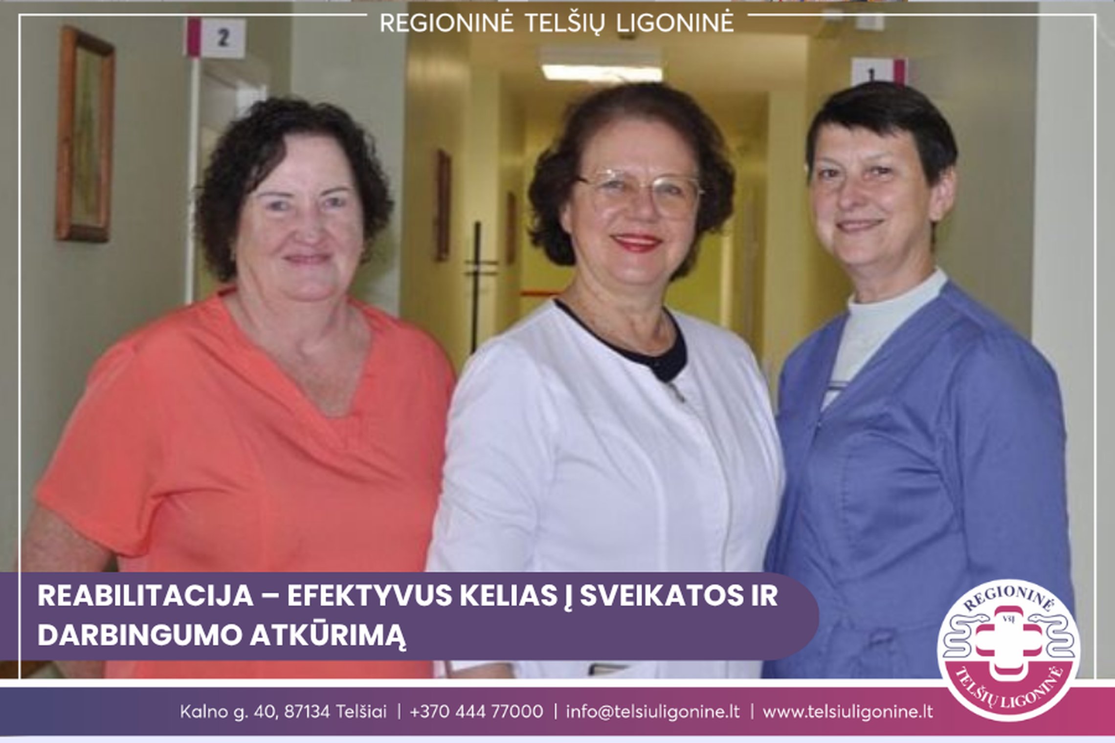 reabilitacijos skyriaus personalas