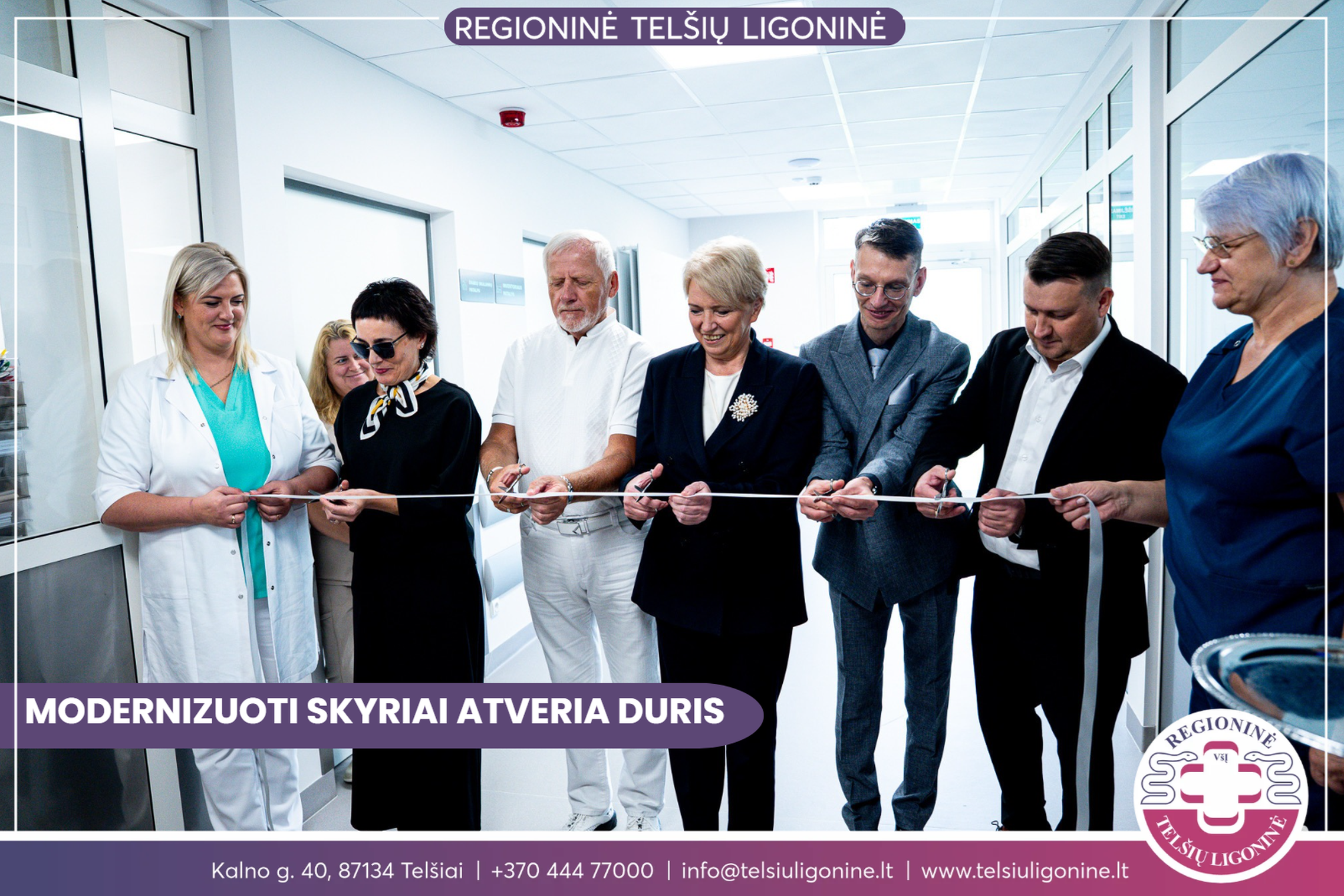 atidaryti Priėmimo-skubiosios medicinos pagalbos ir Reanimacijos skyriai.