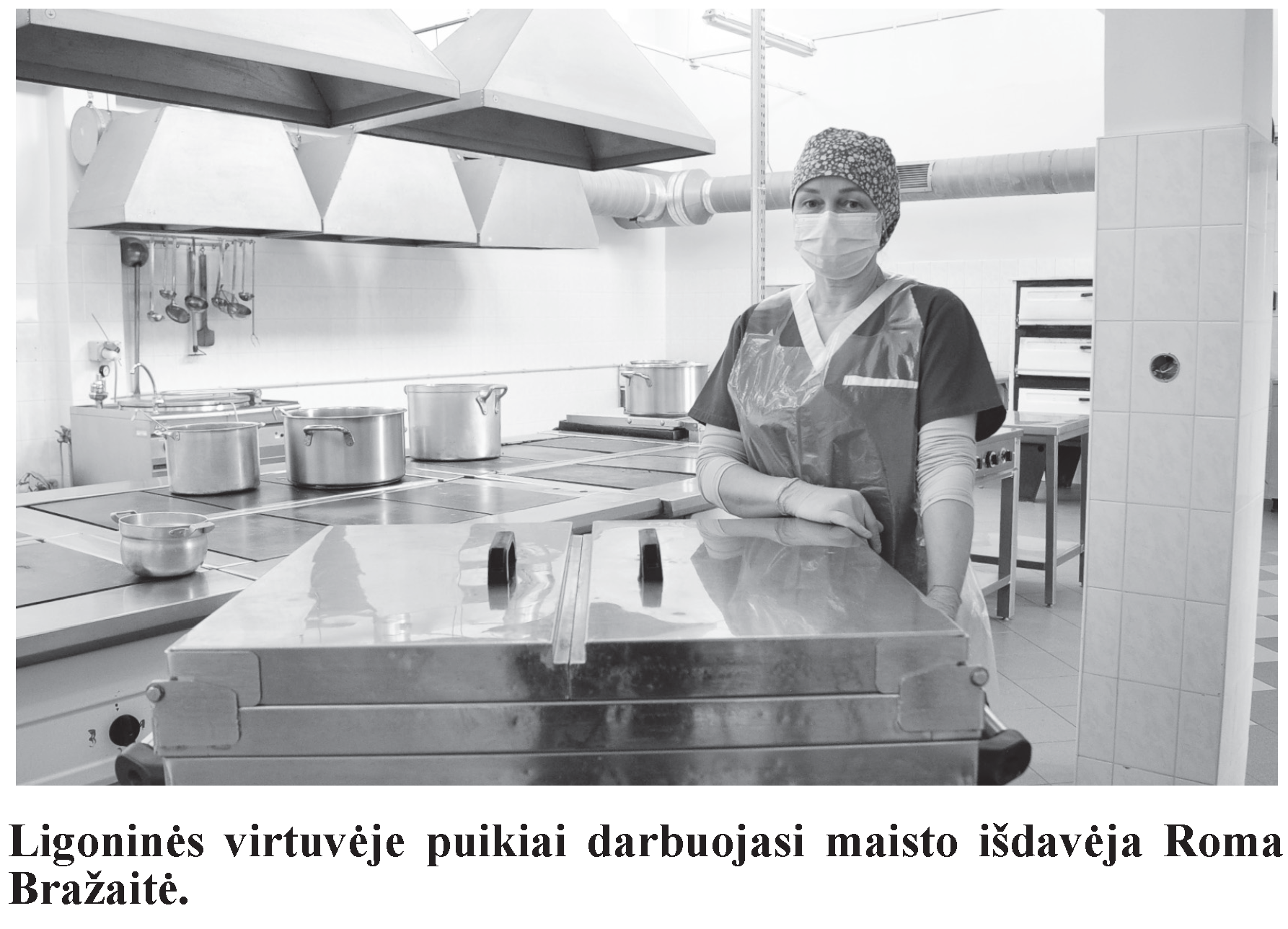 Maisto išdavėja Roma Bražaitė