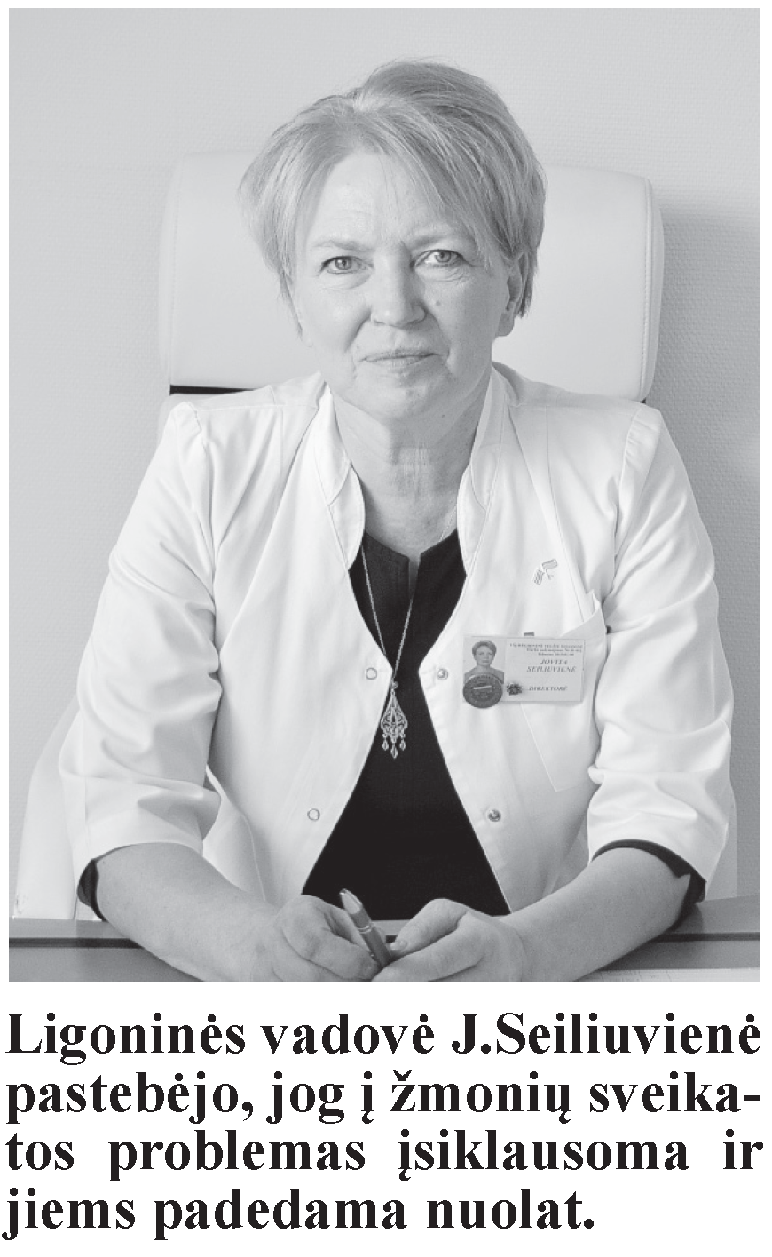 Direktorė Jovita Seiliuvienė